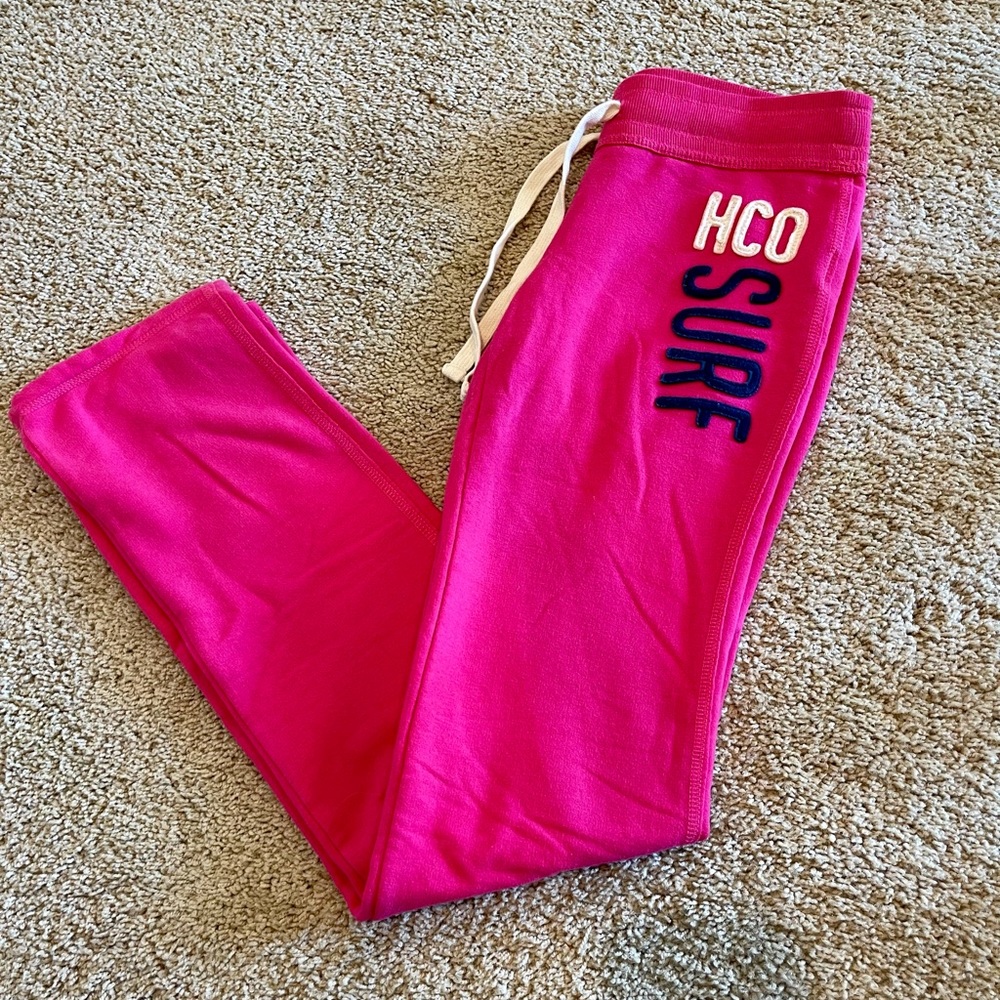Hot Pink Hollister Sweat Pants 💗